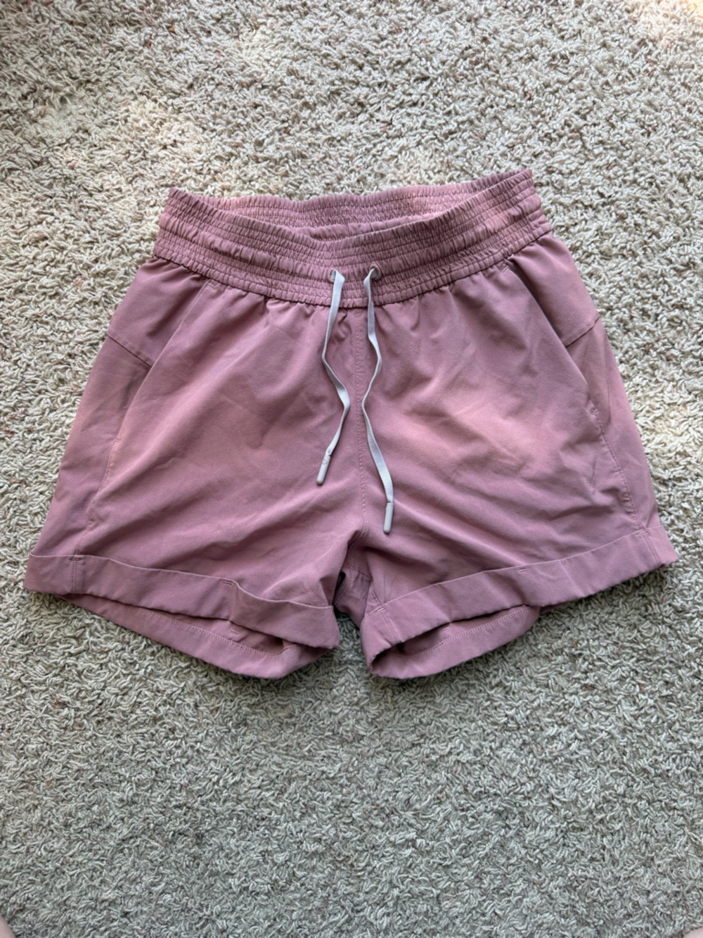 lululemon athletica Dusty Rose Women’s Drawstring Shorts